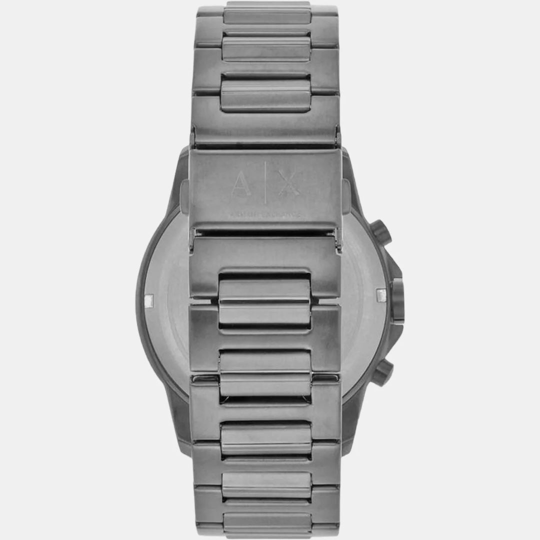 Armani Exchange Banks AX1731 Blue Dial Leather Men&