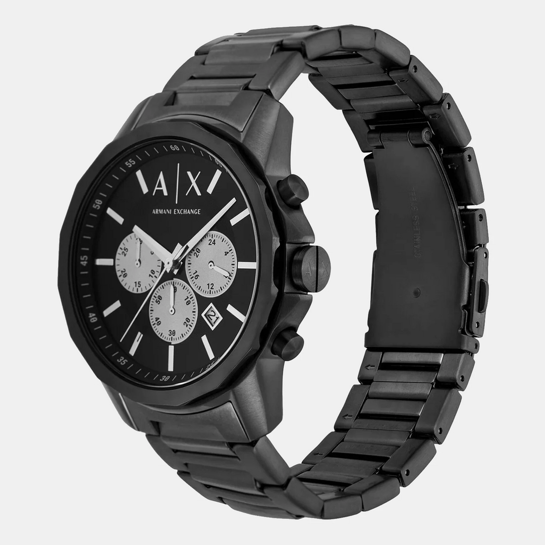 Armani Exchange Gunmetal AX1765 Grey Dial Chronograph Men&