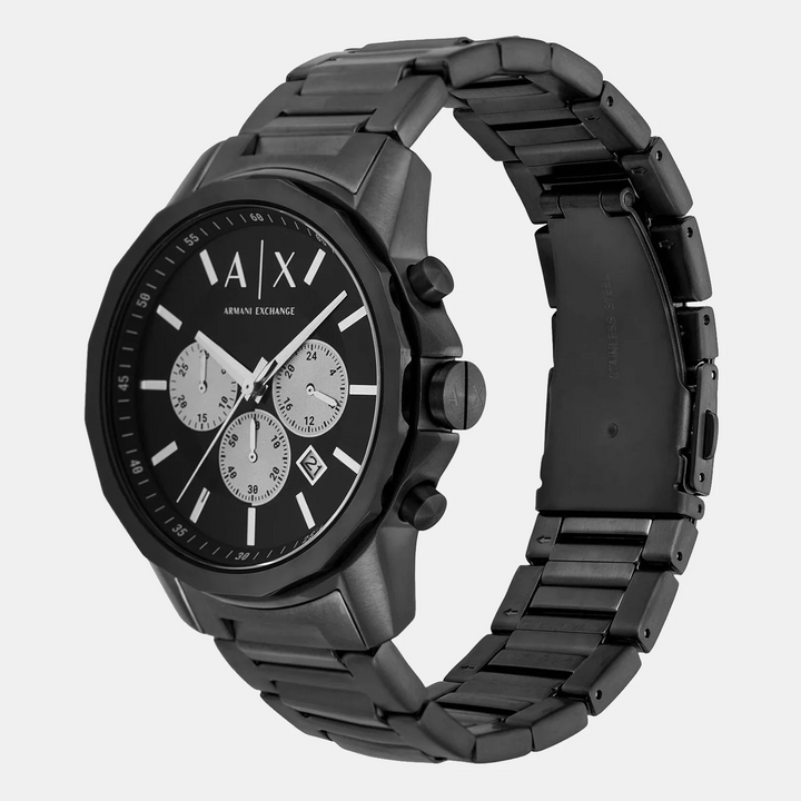 Armani Exchange Gunmetal AX1765 Grey Dial Chronograph Men&