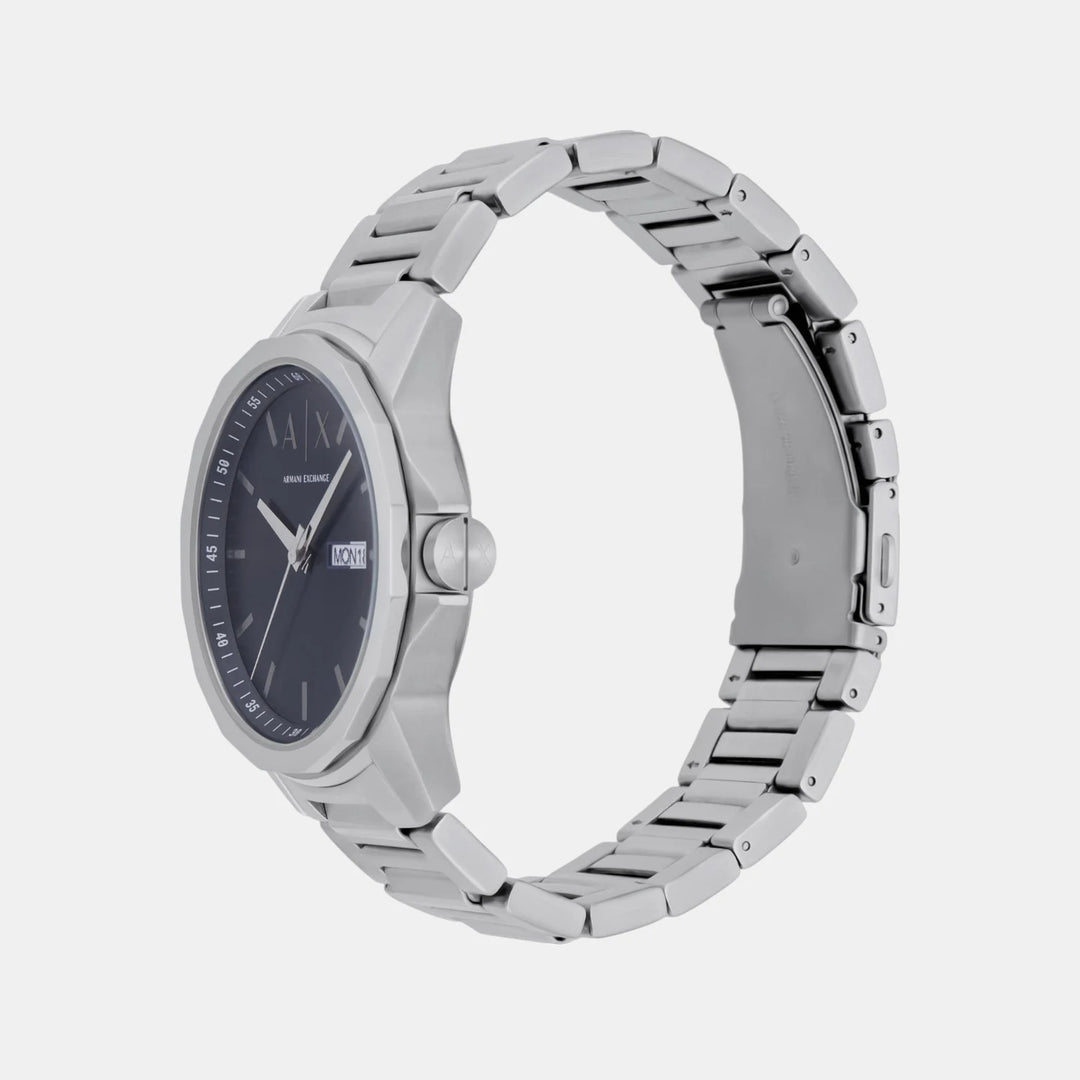 Armani Exchange Gunmetal AX1767 Black Dial Chronograph Men&