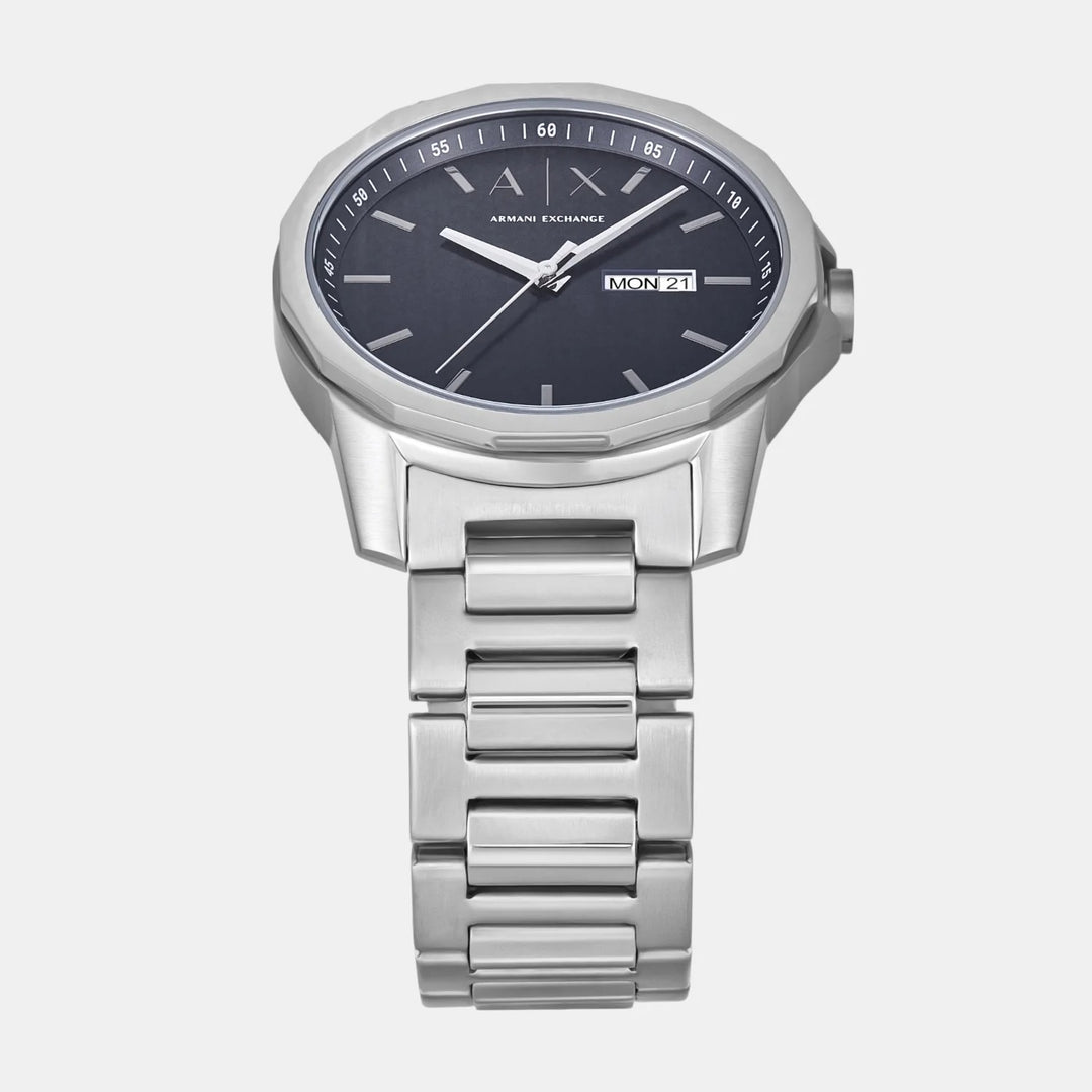 Armani Exchange Gunmetal AX1767 Black Dial Chronograph Men&