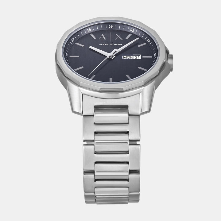 Armani Exchange Gunmetal AX1767 Black Dial Chronograph Men&