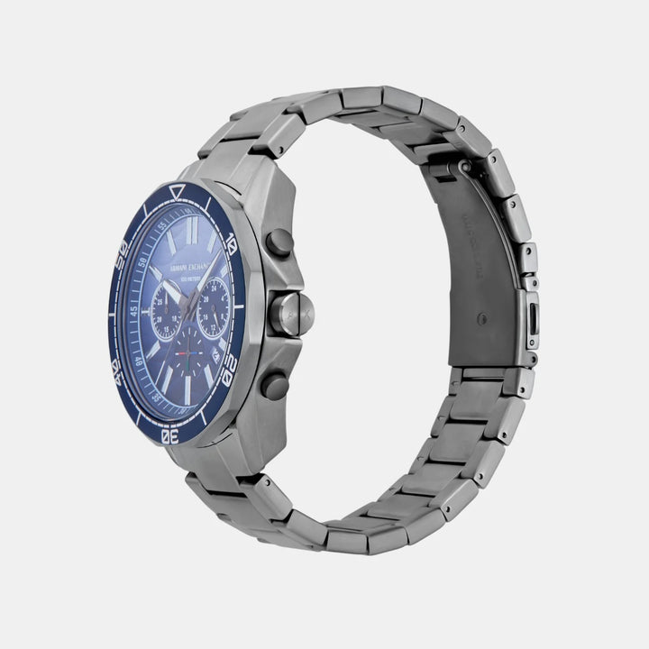Armani Exchange Spencer AX1967 Skeleton Blue Dial Automatic Men&