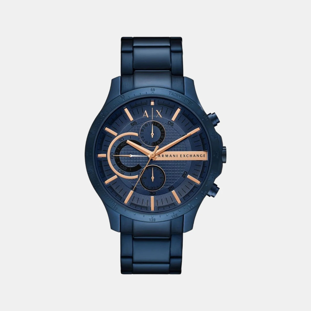 Armani Exchange Hampton AX2430 Silver Dial Chronograph Men&