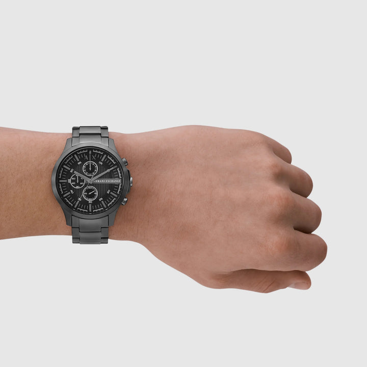 Armani Exchange Outerbanks AX2454 Black Dial Chronograph Men&