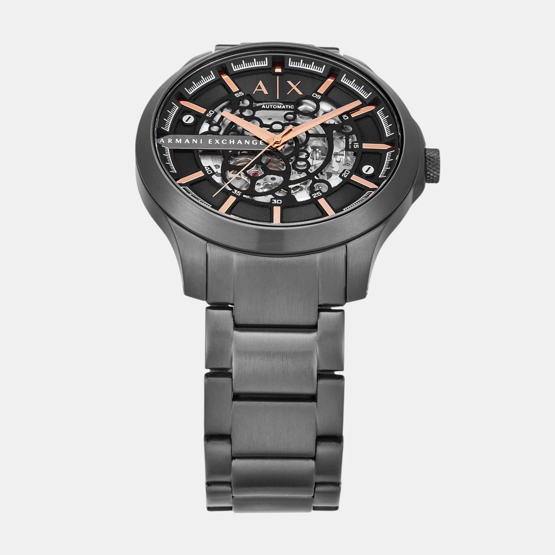 Armani Exchange Hampton AX2458 Skeleton Blue Automatic Men&