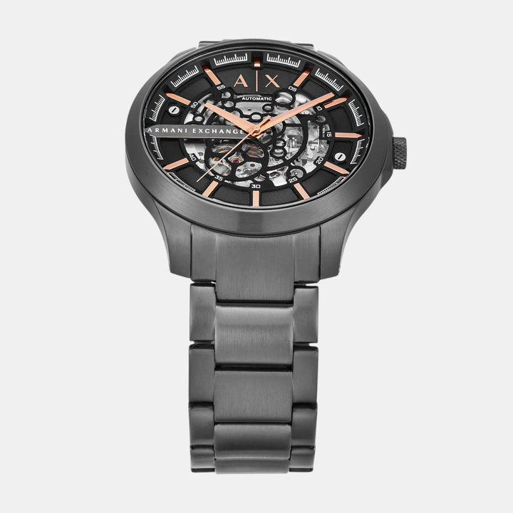 Armani Exchange Hampton AX2458 Skeleton Blue Automatic Men&