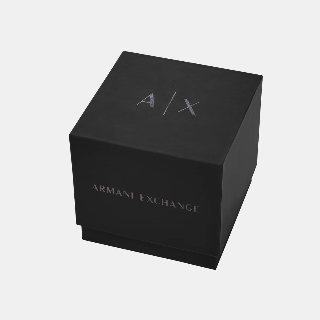 Armani Exchange Dreaxler AX2536 Black Dial Silicone Men&