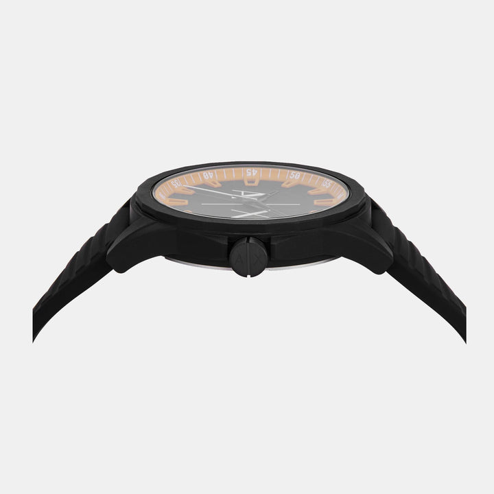 Armani Exchange Dreaxler AX2536 Black Dial Silicone Men&