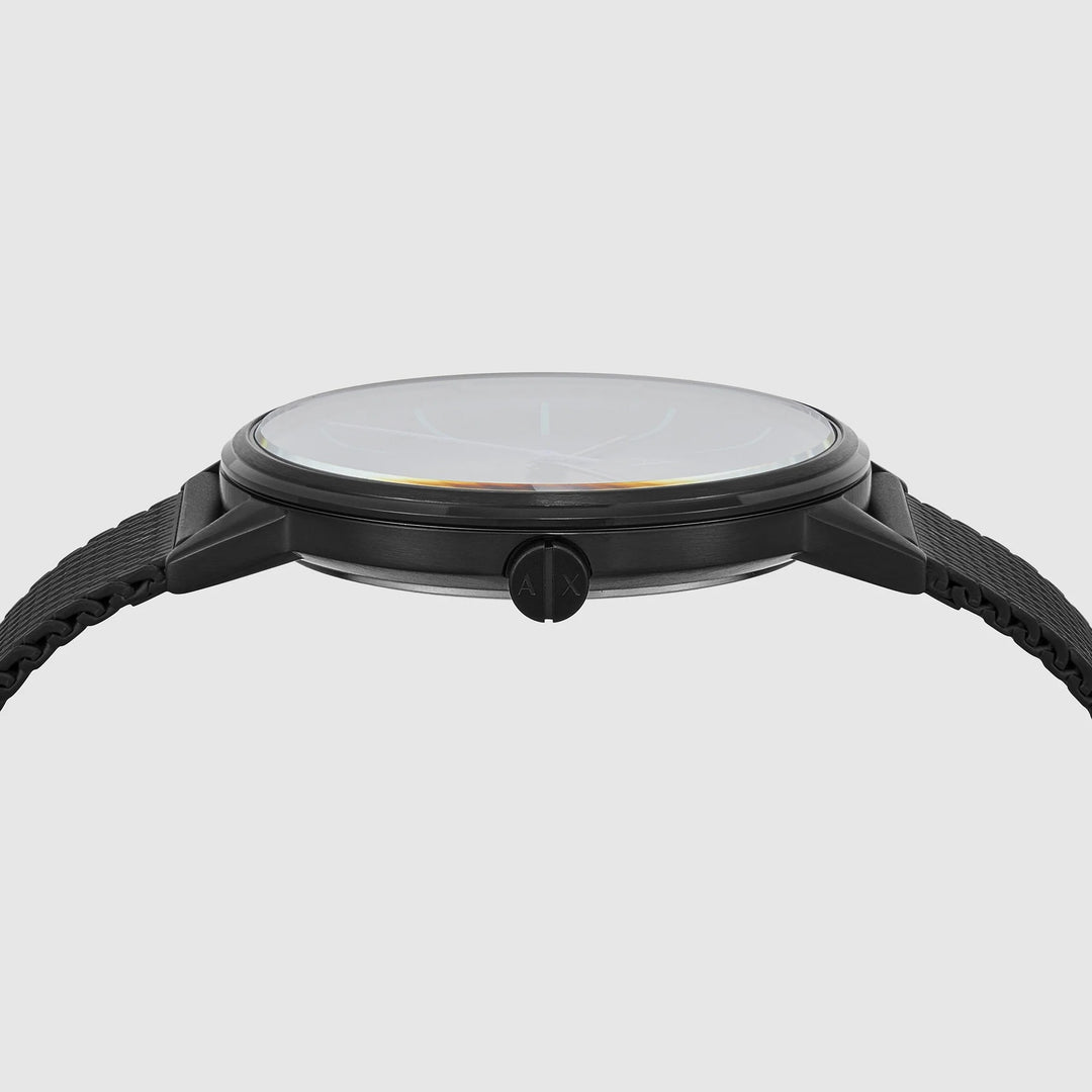 Armani Exchange Cayde AX2760 Black Matte Mesh Bracelet Men&