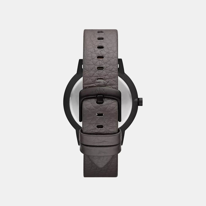 Armani Exchange Cayde AX2764 Grey Dial Leather Strap Men&