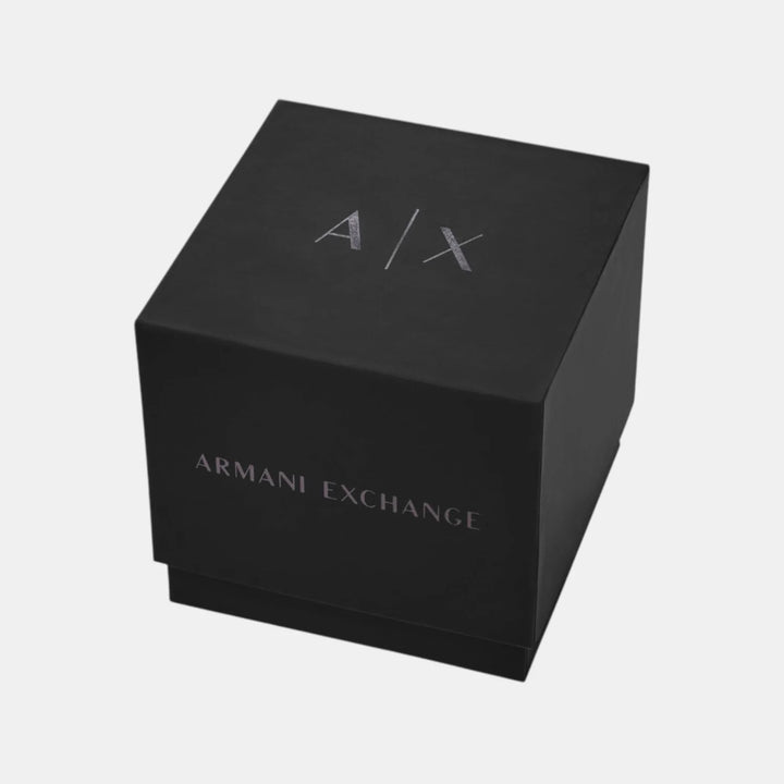 Armani Exchange RAFAEL AX4169 Black Dial Mesh Bracelet Women&