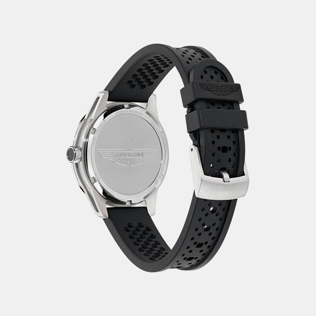 Aston Martin Icon 40mm Silver Dial Stainless Steel Men&