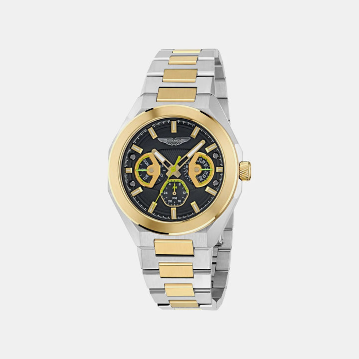 Aston Martin Thrill 42mm Blue Dial Octagonal Multi-Function Men&