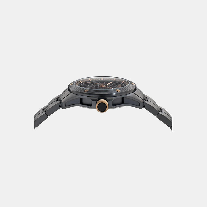 Aston Martin Thrill 42mm Black Dial Automatic Skeleton Steel Men&