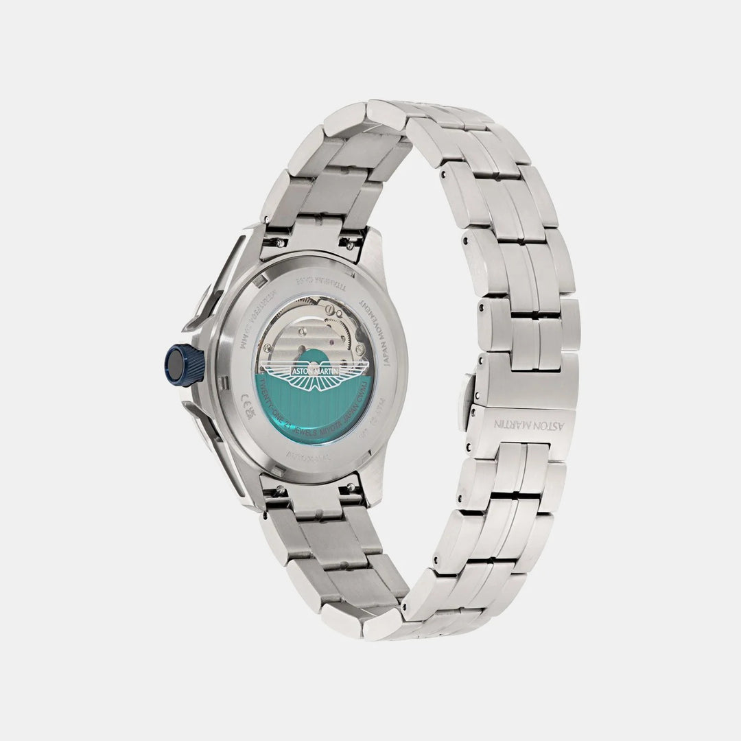 Aston Martin Thrill 42mm Silver Dial Automatic Skeleton Titanium Men&