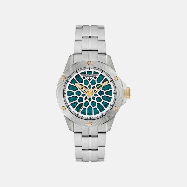 Aston Martin Thrill 42mm Green Dial Automatic Skeleton Steel Men&