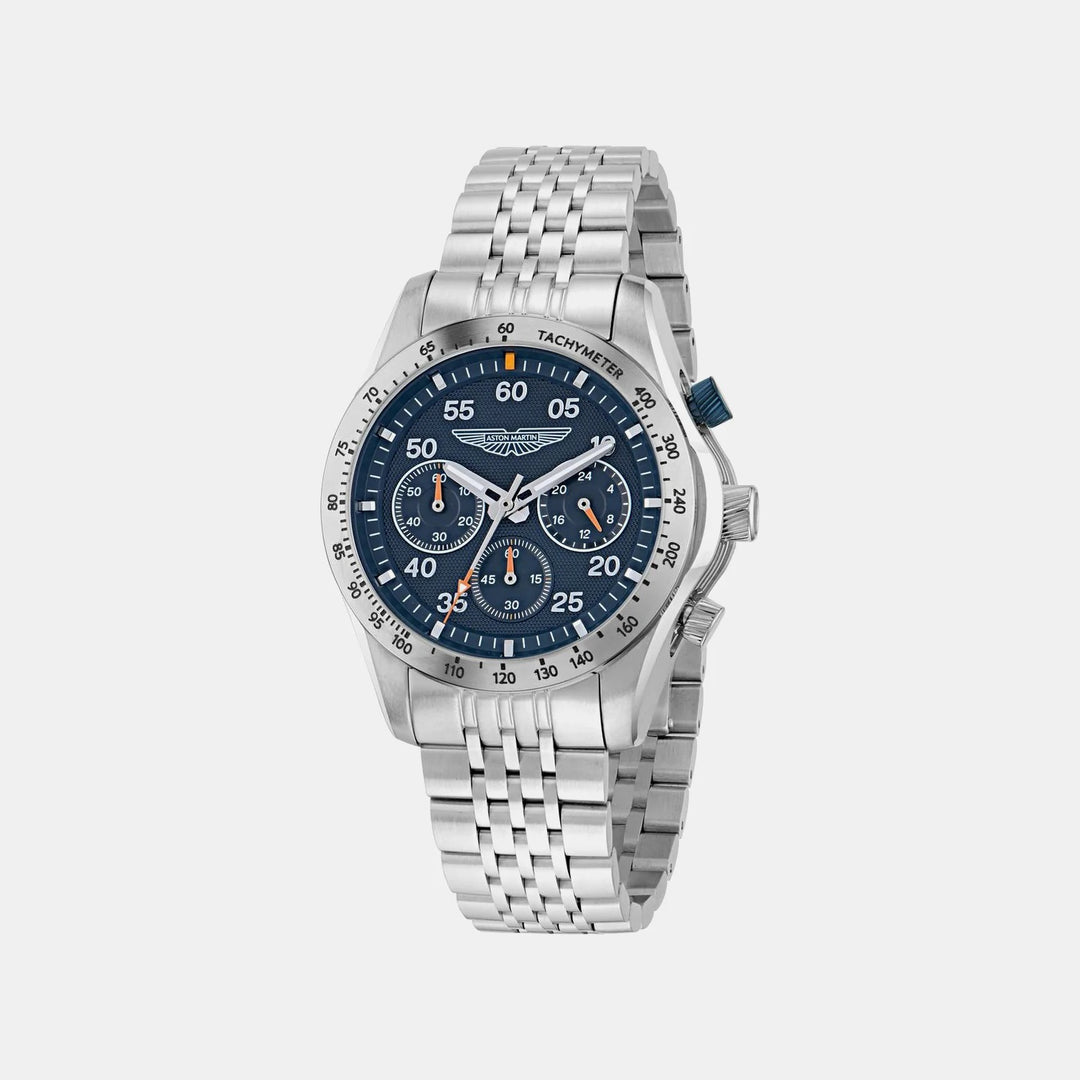 Aston Martin Thrill 42mm Blue Dial Chronograph Stainless Steel Men&