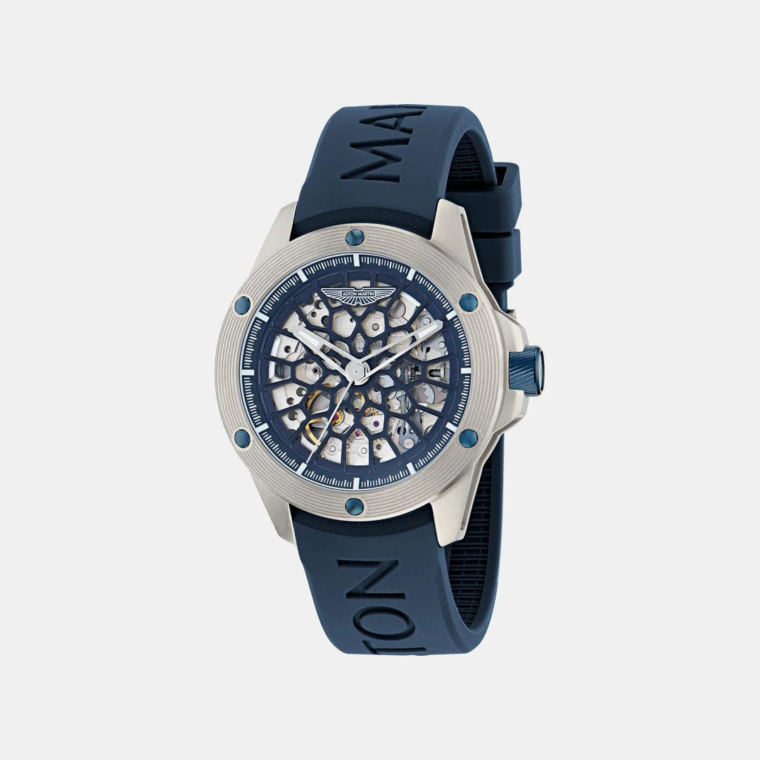 Aston Martin Thrill 42mm White Dial Chronograph Rose Gold Men&