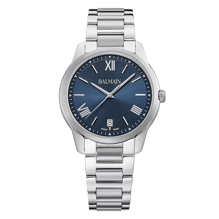 Balmain Madrigal Gent 42mm Blue Dial Stainless Steel