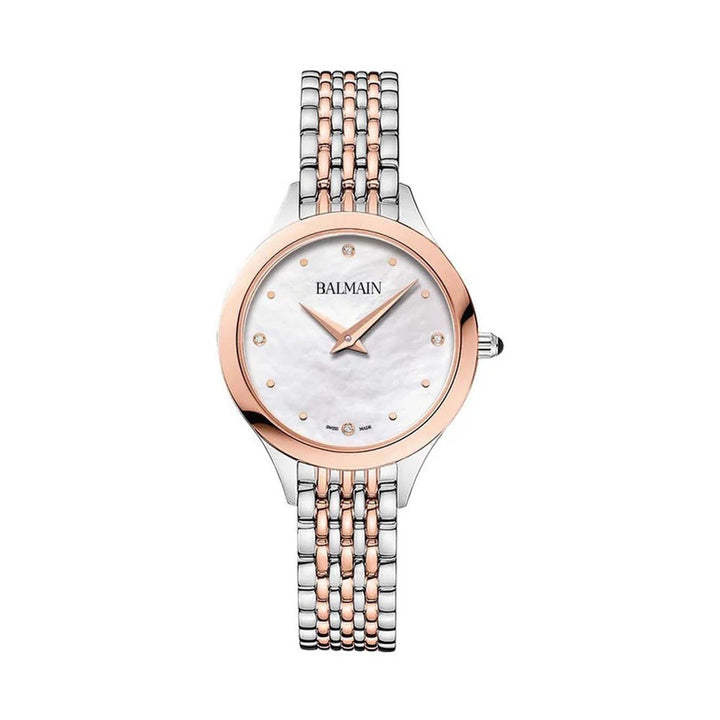 Balmain de Balmain II Mini 29mm White MOP Diamond Indexes Stainless Steel