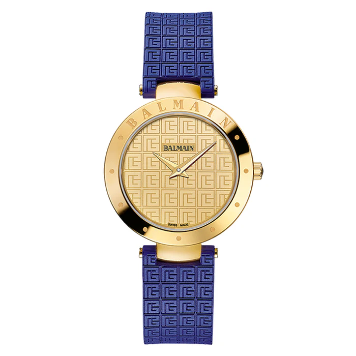 Balmain Balmainia Bijou 33mm Silver Dial Yellow Gold Bracelet