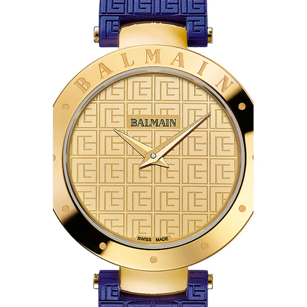 Balmain Balmainia Bijou 33mm Silver Dial Yellow Gold Bracelet