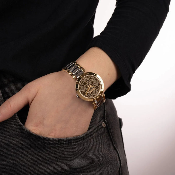 Balmain Balmainia 33mm Champagne Dial Two-Tone Yellow Gold Bicolor Bracelet