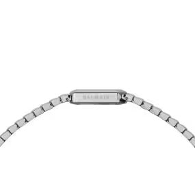 Balmain Taffetas 22.5mm Grey Dial Stainless Steel Hexagonal Bracelet