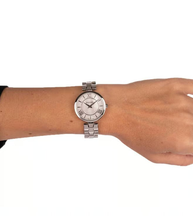 Balmain Sedirea Lady Swiss Watch B4831.33.82 – White MOP Dial Steel