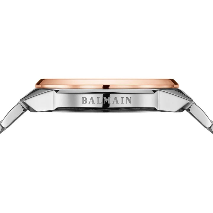 Balmain Madrigal Chrono Gent 42mm Brown Dial Brown Leather Strap Chronograph