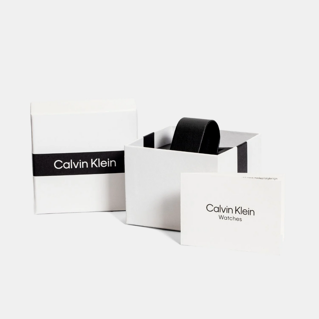 Calvin Klein 25100013 Gleam Women 32mm Grey Dial Stainless Steel Bracelet Quartz Watch