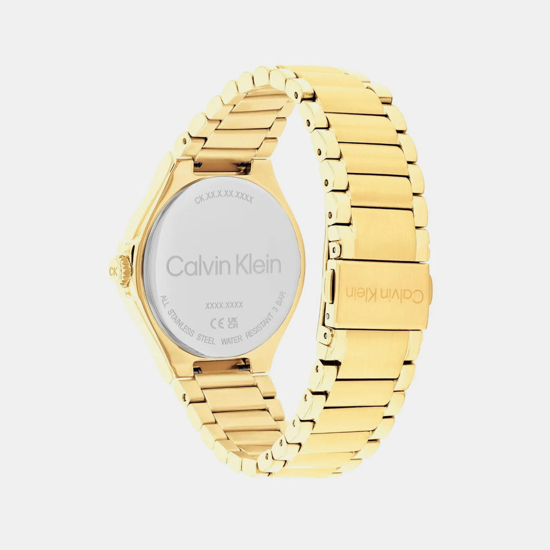 Calvin Klein 25100053 Vibrancy Women 38mm Green Dial Stainless Steel Bracelet Quartz Multi Function Watch