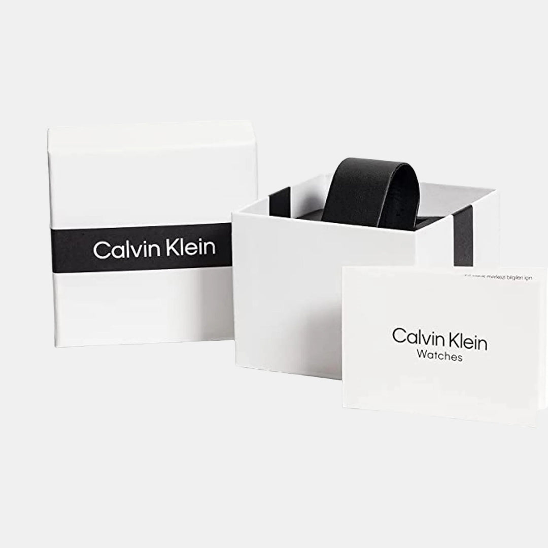 Calvin Klein 25200236 Charming Women 28mm Rose Gold Dial Stainless Steel Bracelet Quartz Watch
