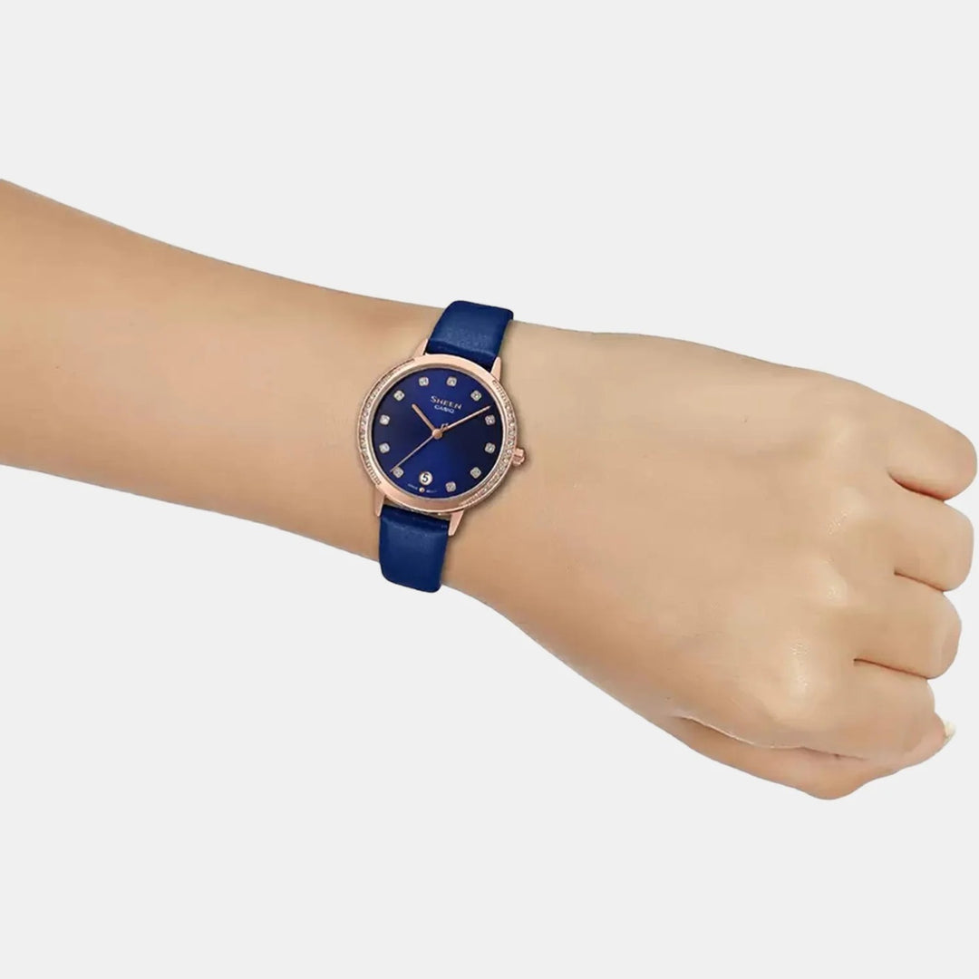 Casio Sheen Watch SX273 for Women – Analog Leather