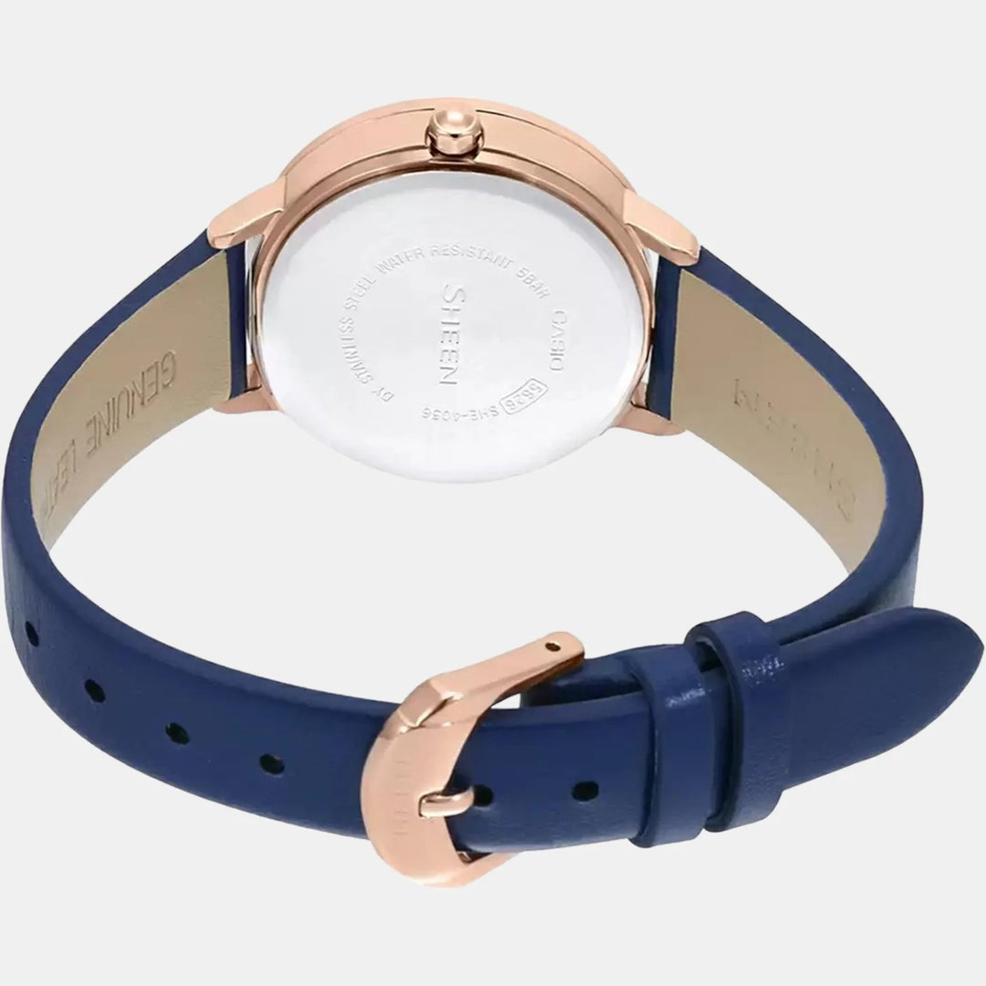 Casio Sheen Watch SX273 for Women – Analog Leather