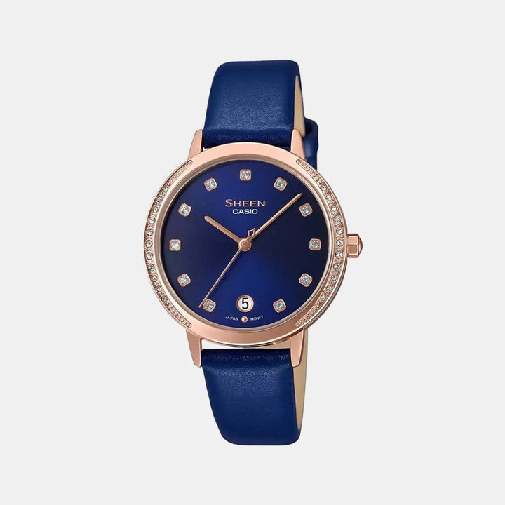 Casio Sheen Watch SX273 for Women – Analog Leather