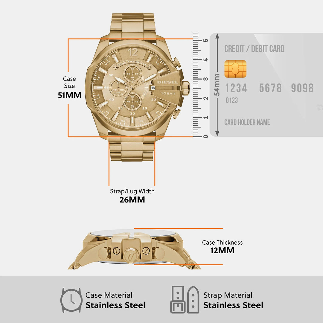 Diesel Mega Chief DZ4360 Men&