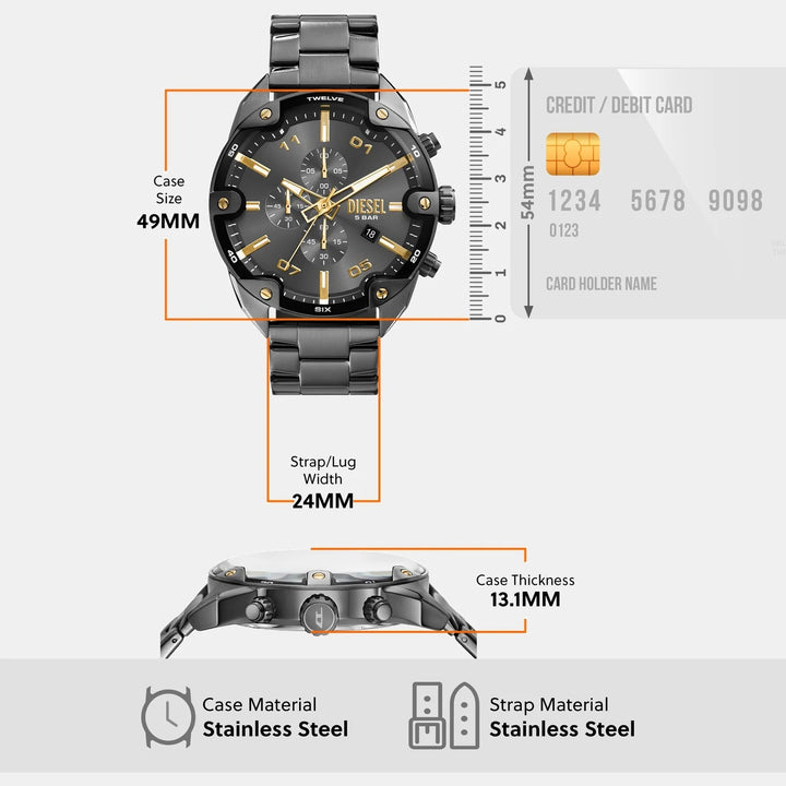Diesel Spiked DZ4669 Men&
