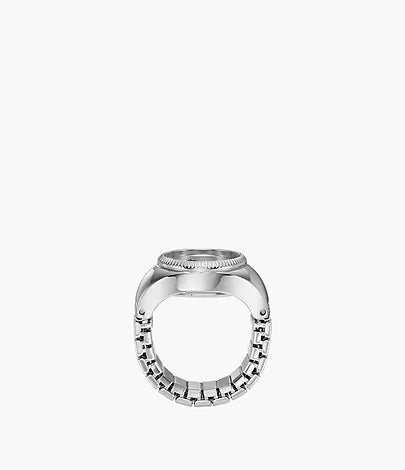 Fossil Watch Ring ES5245 Silver-Tone Sunray Watch