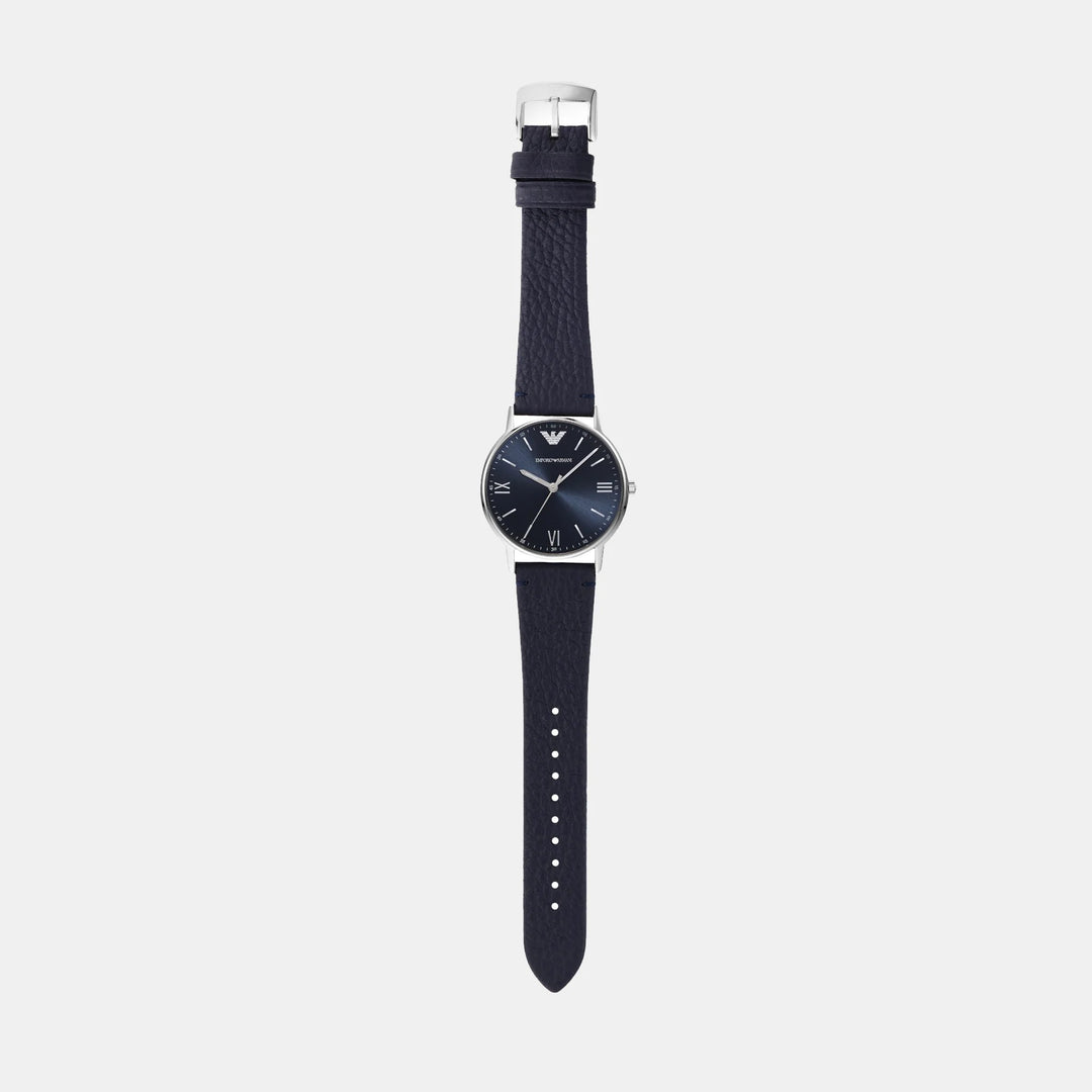 Emporio Armani Kappa AR11012 Blue Dial Mesh Bracelet Men&