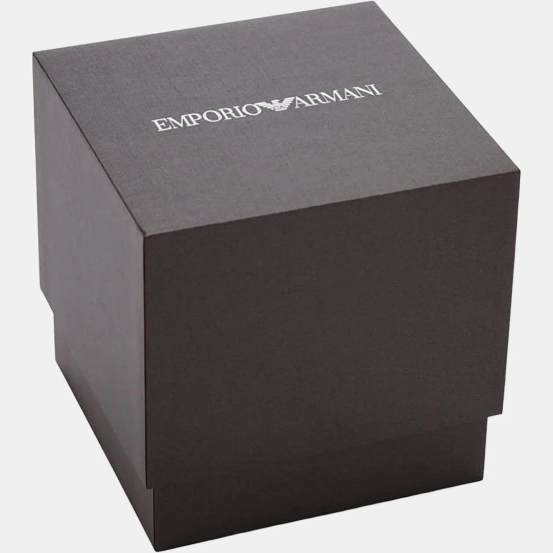 Emporio Armani Luigi AR2502 Grey Dial Leather Strap Men&