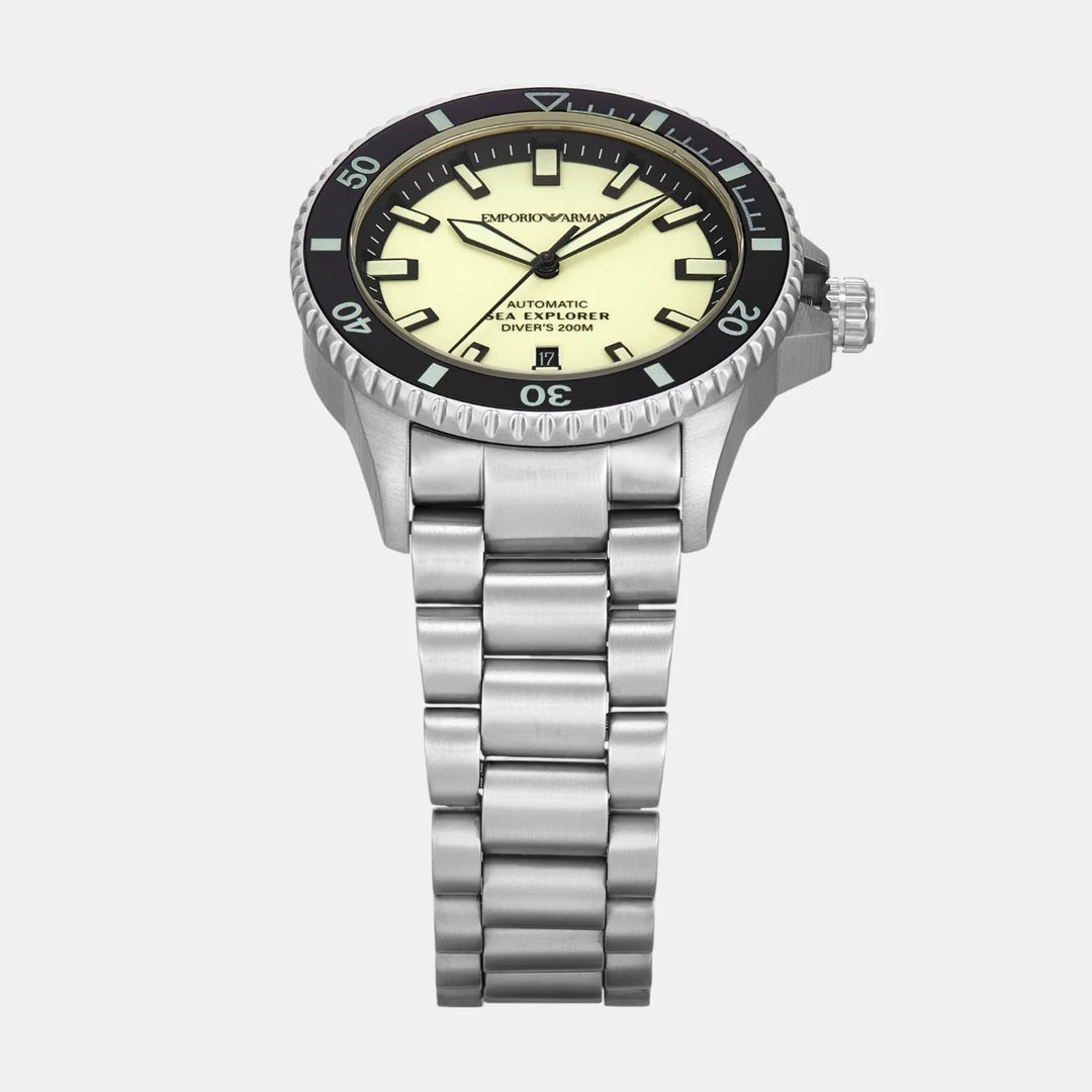 Emporio Armani Sea Explorer AR60083 Black Dial Chronograph Men&
