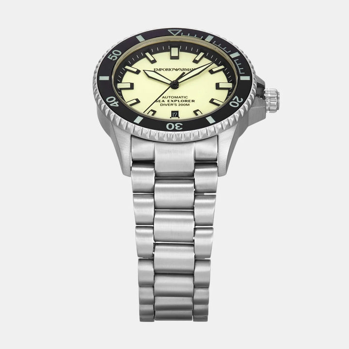 Emporio Armani Sea Explorer AR60083 Black Dial Chronograph Men&