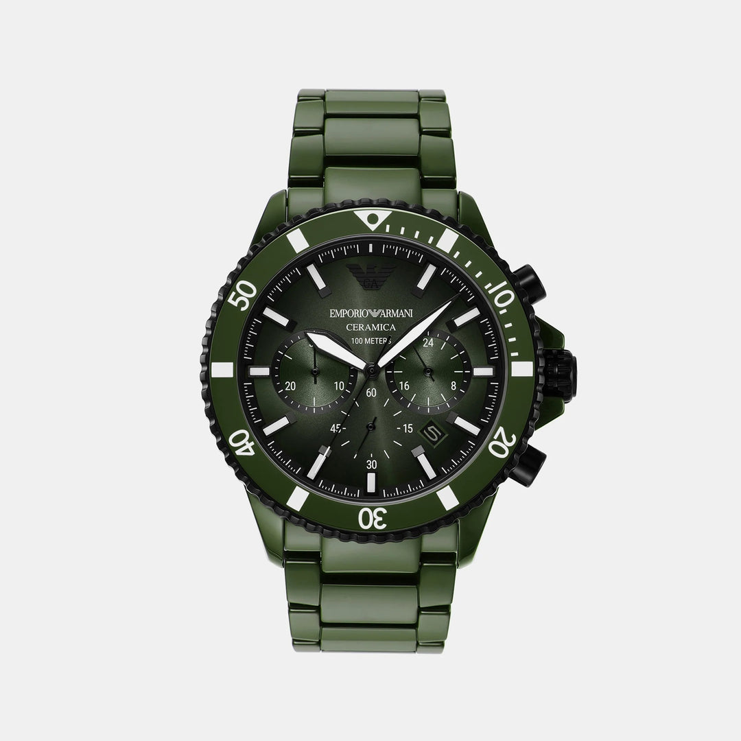 Emporio Armani Renato AR70011 Silver Dial Stainless Steel Men&