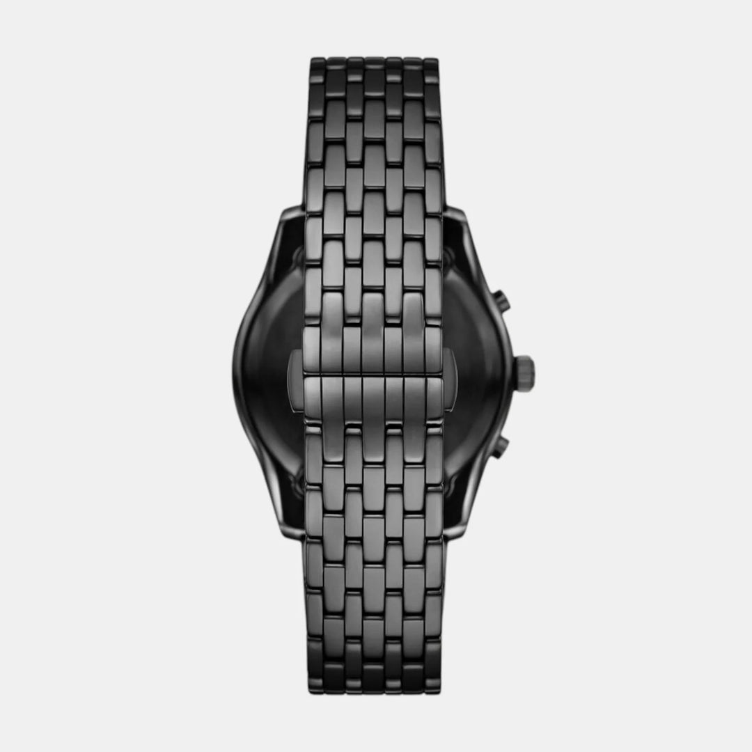 Emporio Armani Ceramic AR70015 Black Dial Chronograph Men&
