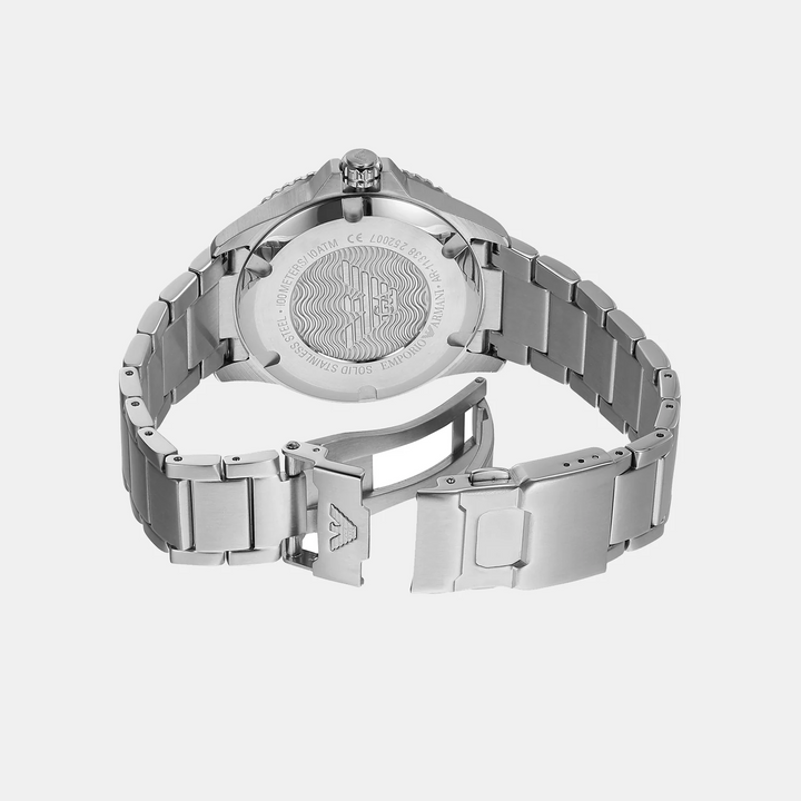 Emporio Armani Diver AR11338 Green Bezel Date Men&