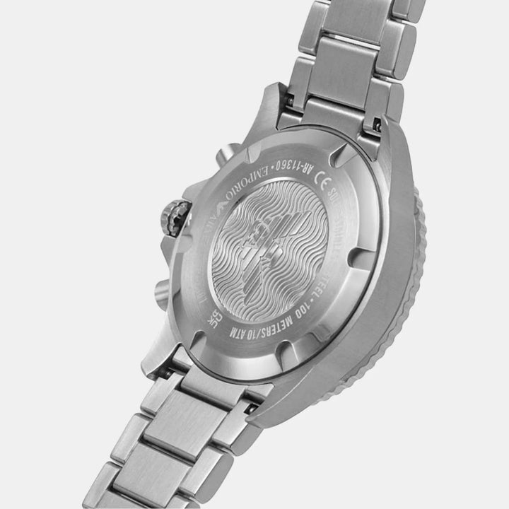 Emporio Armani World Explorer AR11360 Chronograph Black Dial Men&