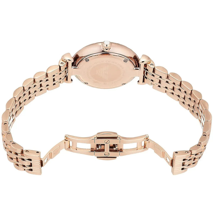 Emporio Armani Gianni T-Bar AR11446 Mother of Pearl Women&
