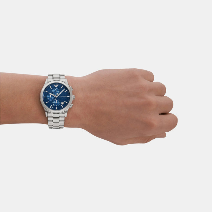 Emporio Armani Antonio AR11528 Chronograph Blue Dial Men&